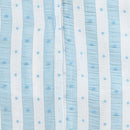 Sky Blue Striped Sleeveless Top TG5016