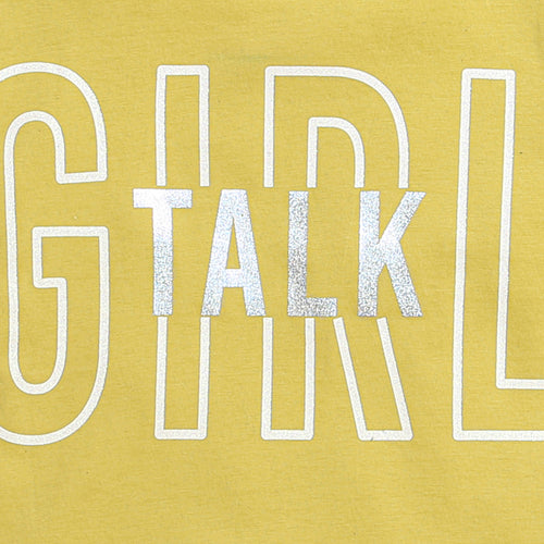 Mustard “Girl Talk” Graphic T-Shirt TG5033
