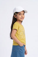 Mustard “Girl Talk” Graphic T-Shirt TG5033