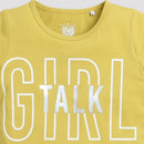 Mustard “Girl Talk” Graphic T-Shirt TG5033