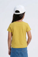 Mustard “Girl Talk” Graphic T-Shirt TG5033