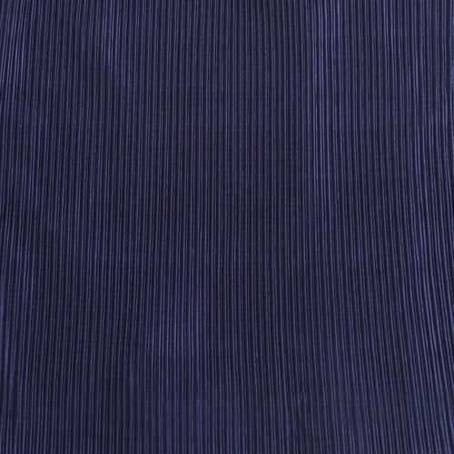 Navy Blue Pleated Satin Halter Top TG5047