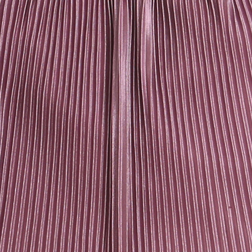 Onion Pink Pleated Satin Halter Top TG5047