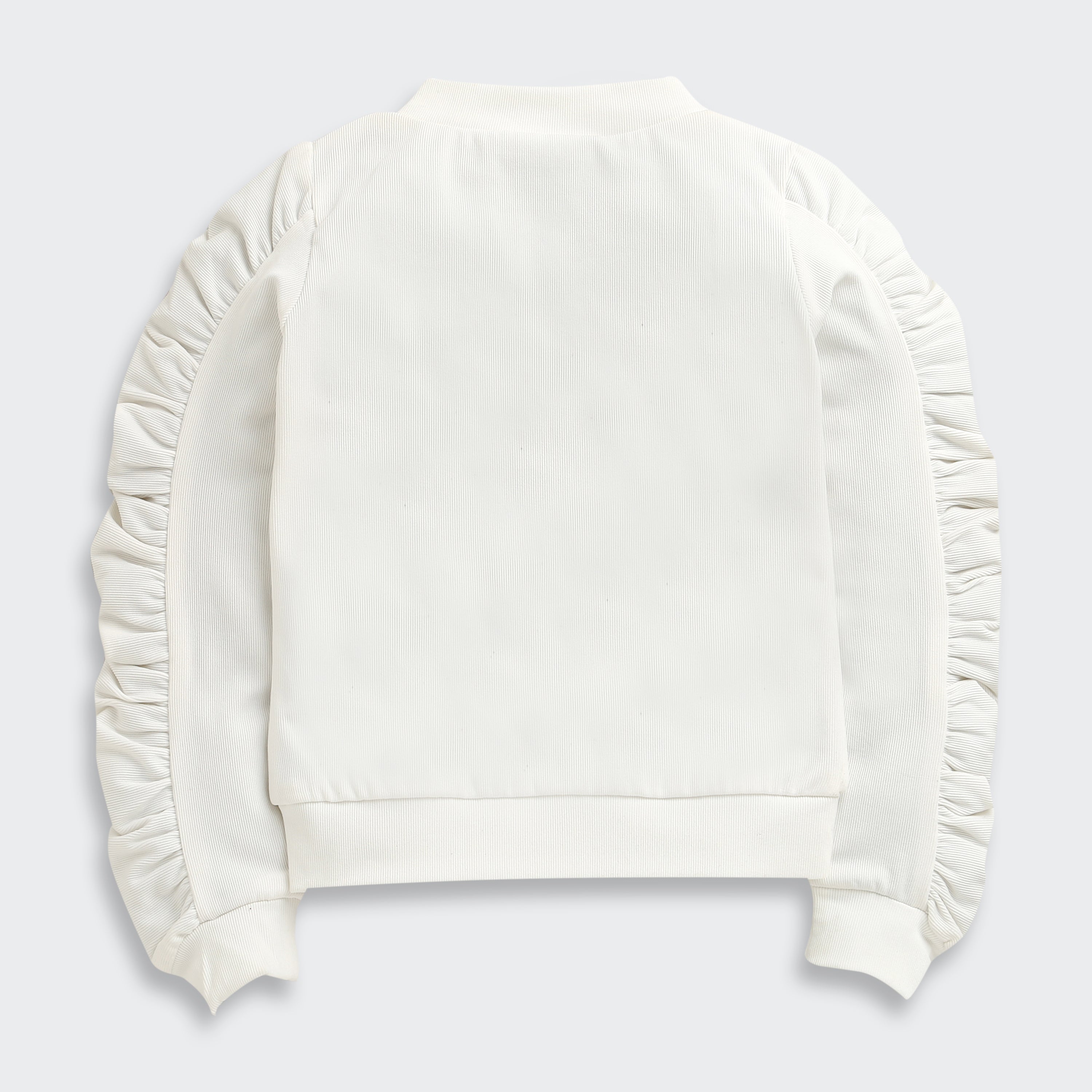 White “Let’s Go Girls” Graphic Sweatshirt TG6091