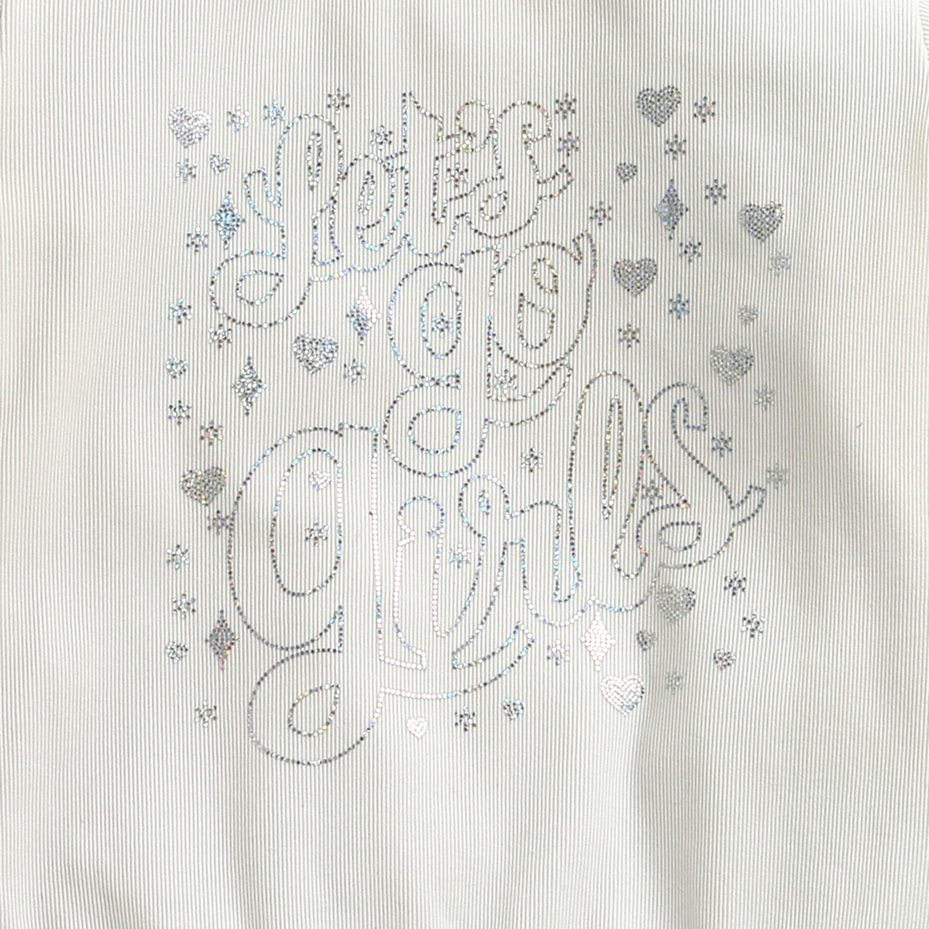 White “Let’s Go Girls” Graphic Sweatshirt TG6091