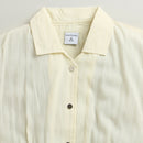 Sleeveless Light Yellow Collared Top TG6136
