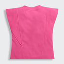 Hot Pink Floral Statement Top TG6152