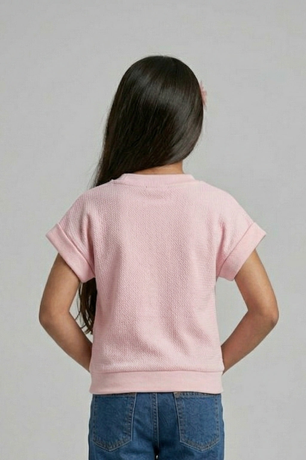 Blush Bloom Graphic Top TG6168