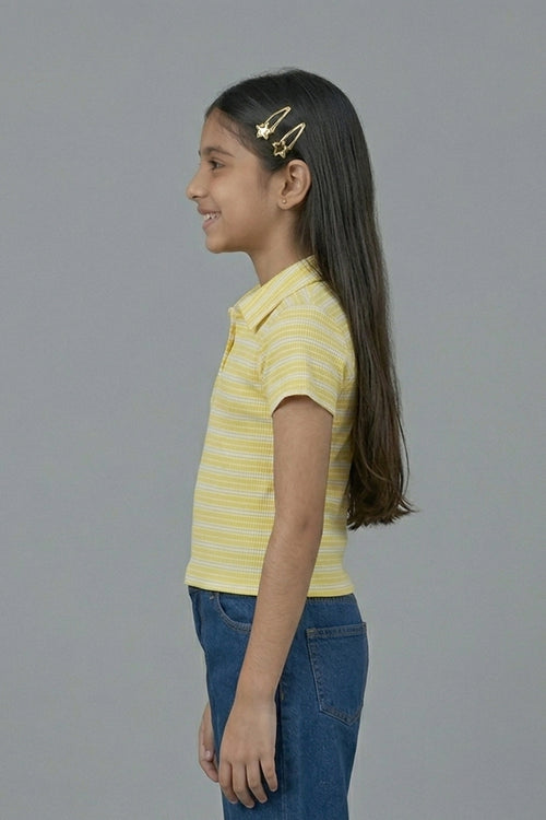 Sunbeam Striped Polo Top TG6187
