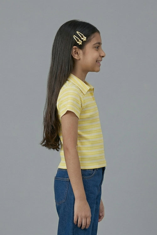 Sunbeam Striped Polo Top TG6187