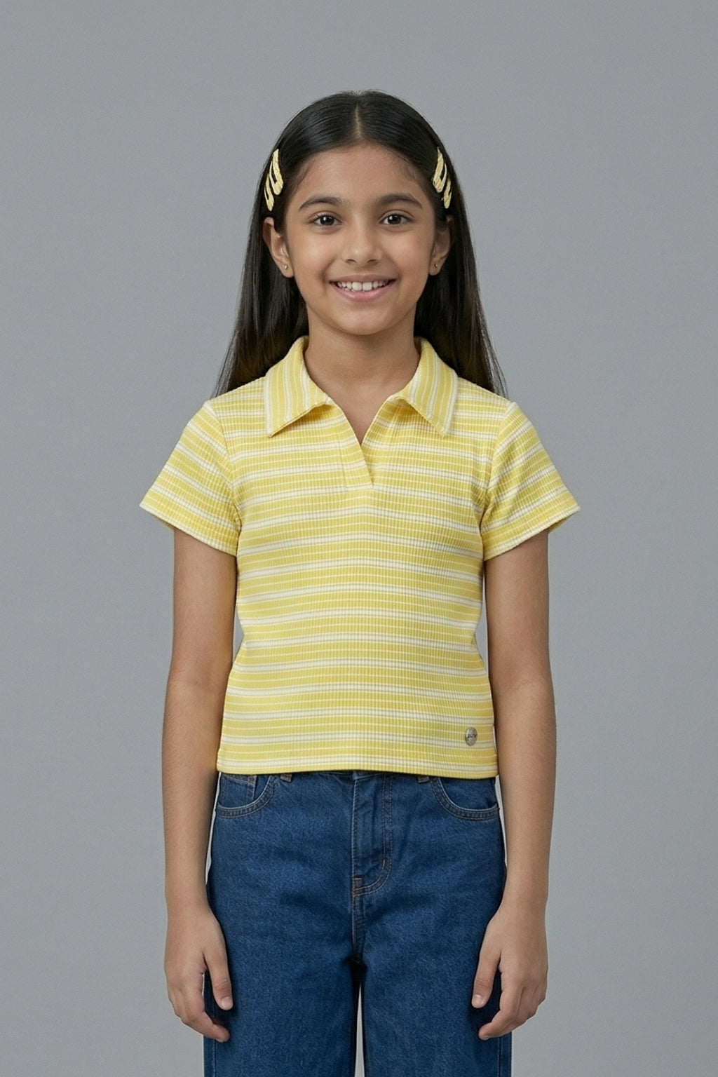 Sunbeam Striped Polo Top TG6187