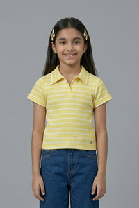 Sunbeam Striped Polo Top TG6187