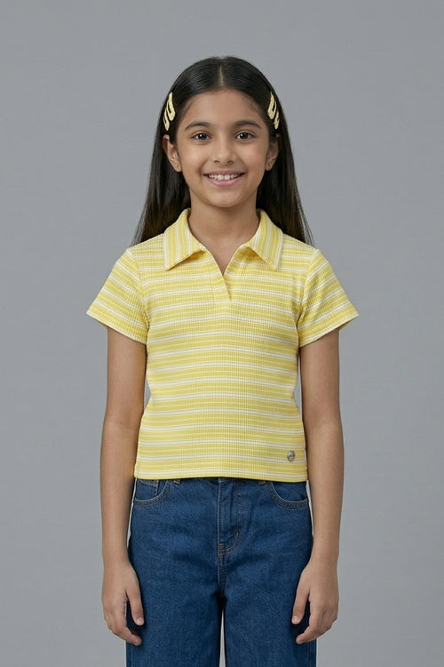 Sunbeam Striped Polo Top TG6187
