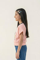 Blush Garden Graphic Top TG6189
