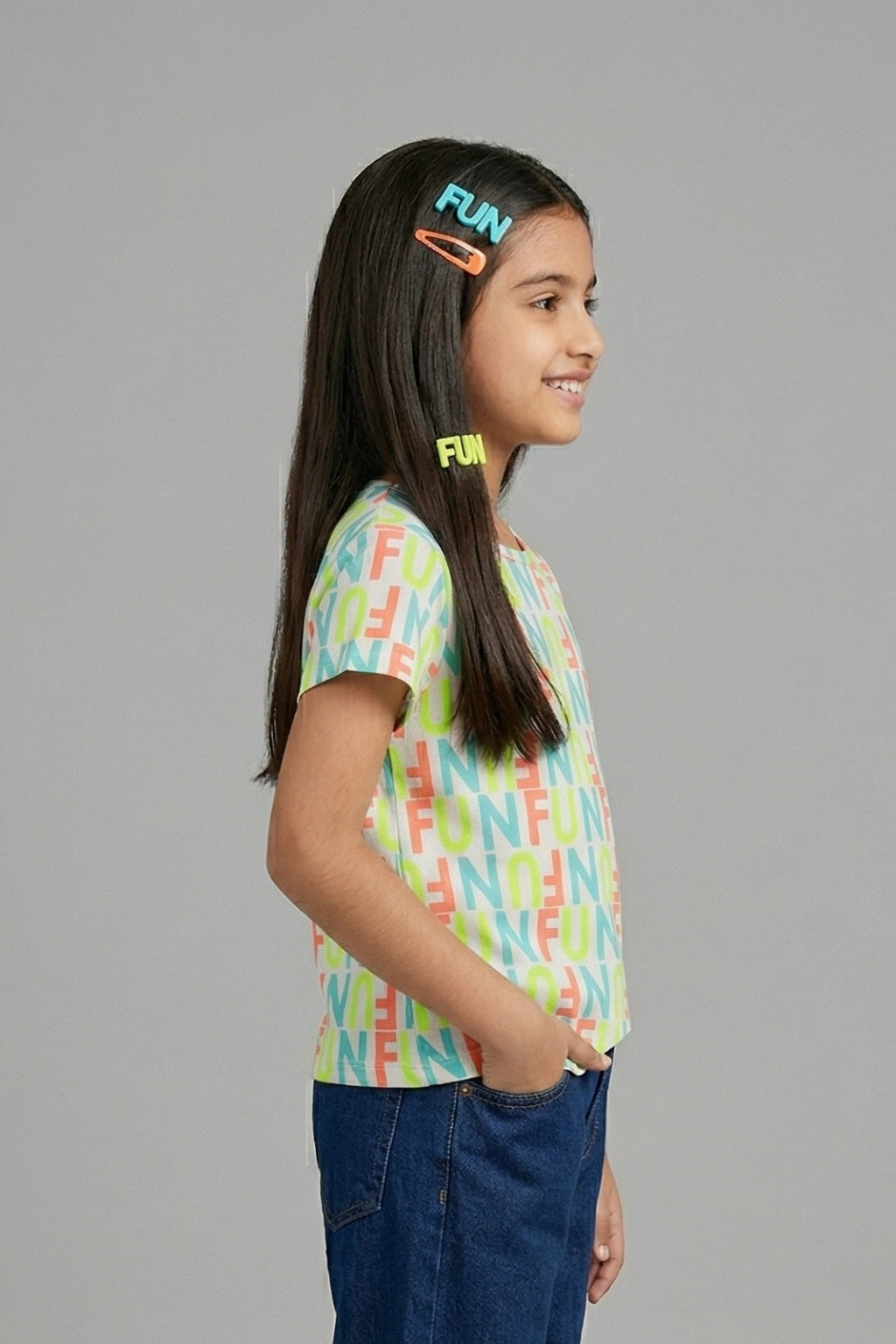 Green Textured Cotton Shirt Top TG6211