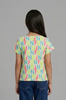 Green Textured Cotton Shirt Top TG6211