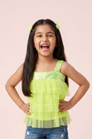 Sequin Strap Party Wear Top TG6223