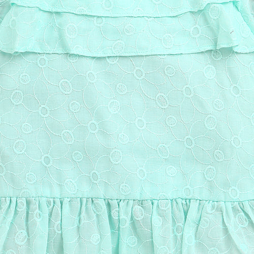 Kids Blue Puff Sleeve Top TG6338