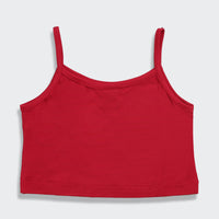 Girls Maroon Lace Puff Sleeve Top