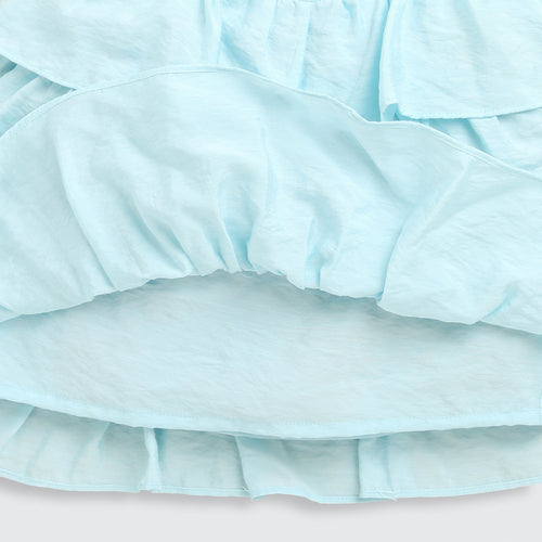 Sky Blue Layered Ruffle Dress TG6351
