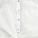 White Cotton Tie-Up Shirt with Flutter Sleeves TG6360