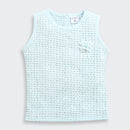 Light Blue Textured Top TG6367