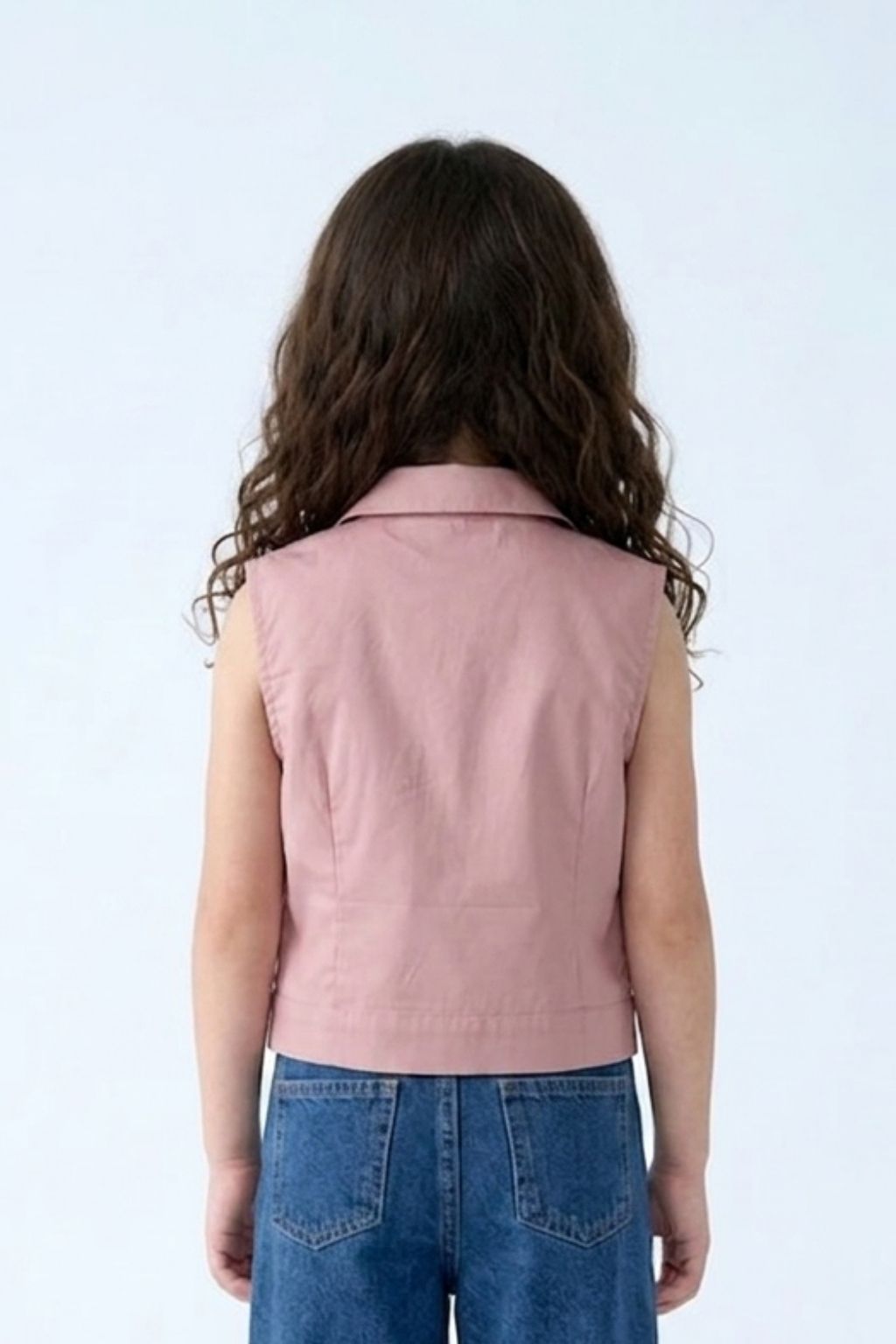 Sleeveless Onion Pink Vest Top TG6414