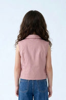 Sleeveless Onion Pink Vest Top TG6414