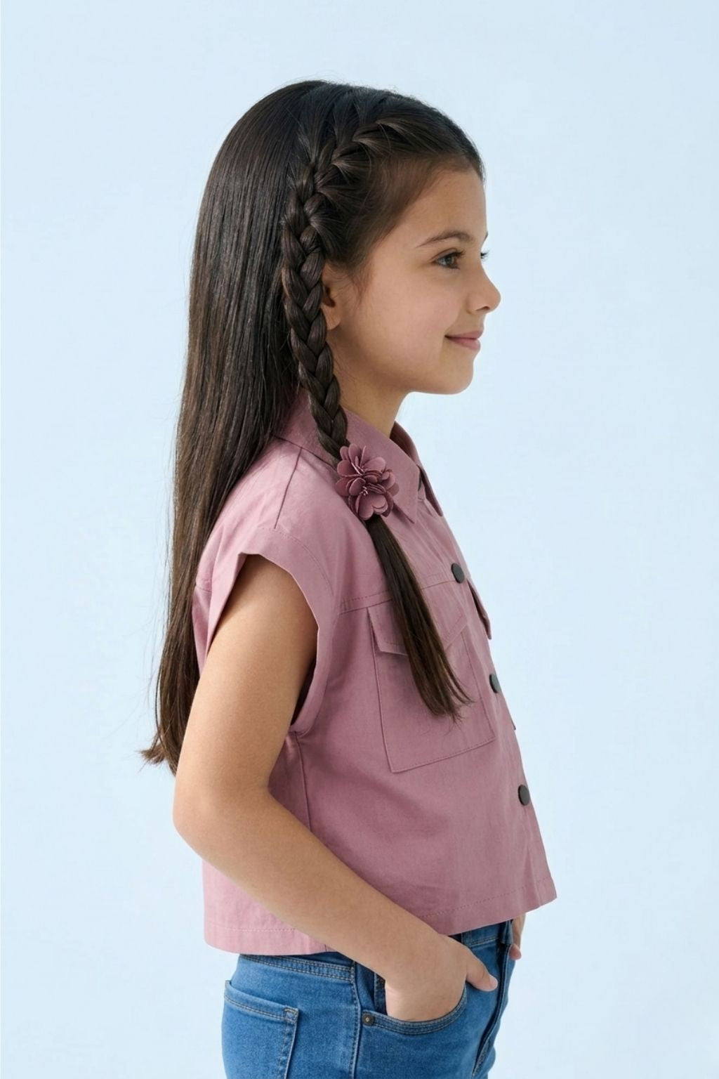 Onion Pink Shirt Top Cotton Wear TG6415