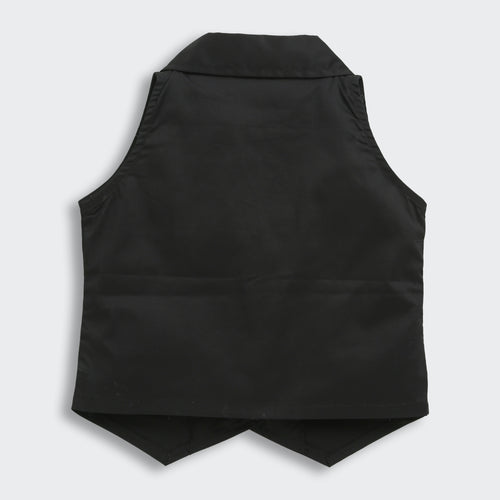 Black Sleeveless Top TG6416