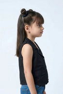 Black Sleeveless Top TG6416