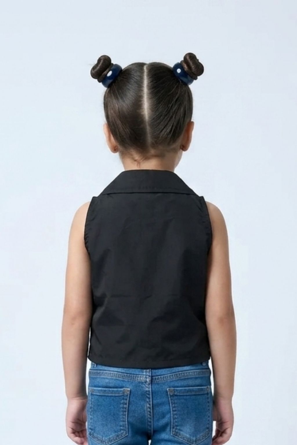 Black Sleeveless Top TG6416