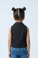 Black Sleeveless Top TG6416