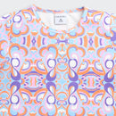 Multicolor Retro Print T-Shirt TG6419