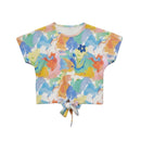 Pastel Abstract Tie-Up Top TG6420