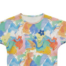 Pastel Abstract Tie-Up Top TG6420