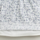 TinyGirl Blue Floral Printed Ruffle Sleeve Top for Girls