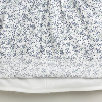 TinyGirl Blue Floral Printed Ruffle Sleeve Top for Girls