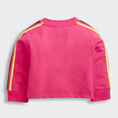 TinyGirl Pink Sequin Smile & Hearts Sweatshirt for Girls