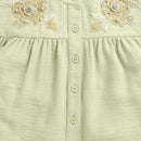 Sage Green Embroidered Top TG6521