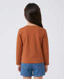 Rust NYC Graphic Full Sleeves T-Shirt TG6698