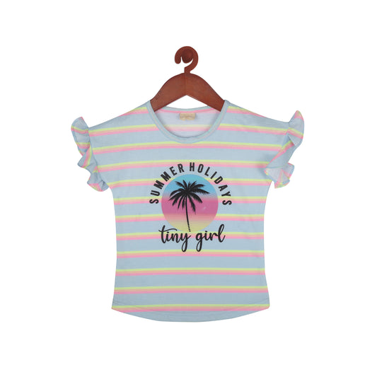 Tiny Girl Printed Casual Top