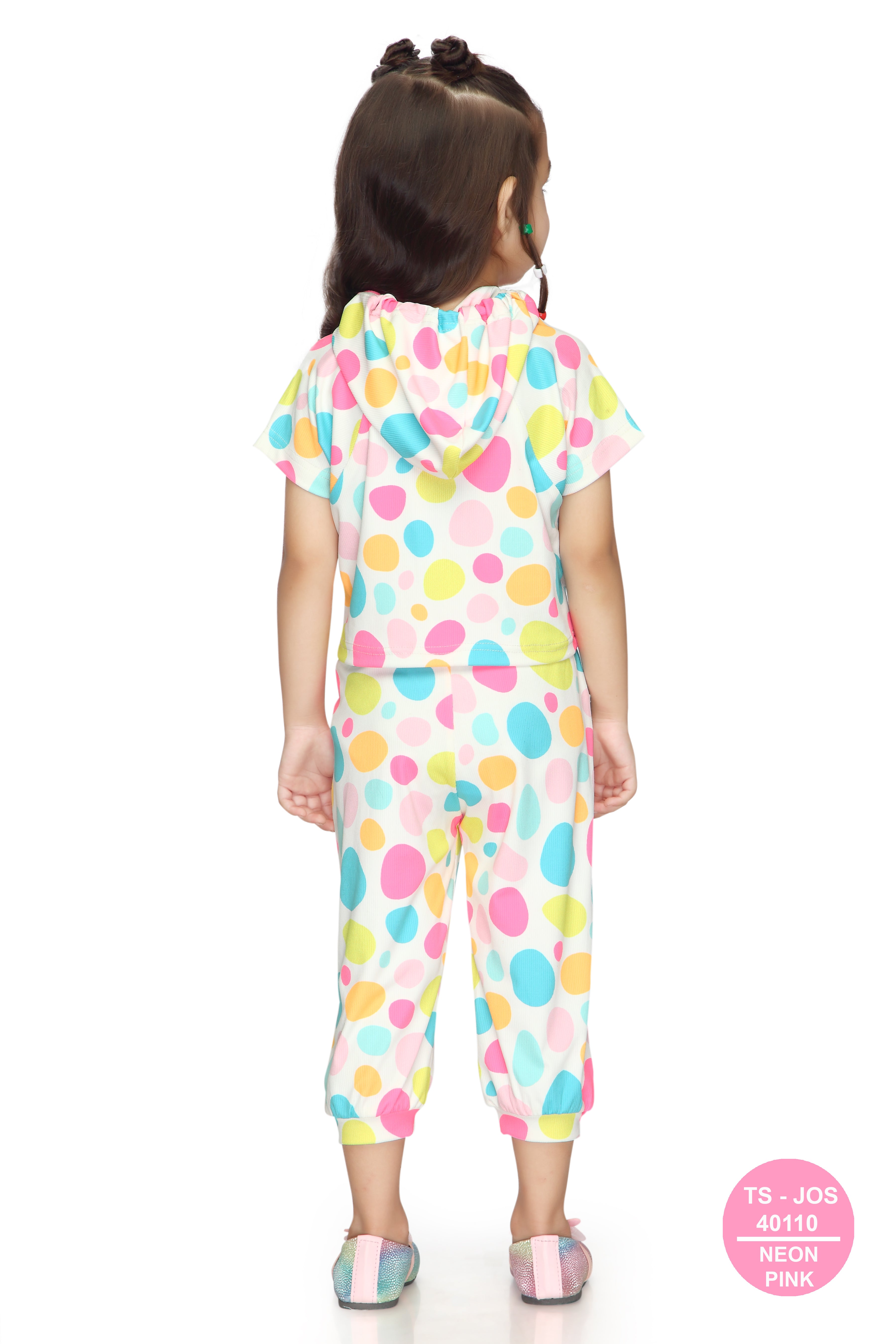 Neon Confetti Hoodie Jogger Co-Ord Set TSJOS40110
