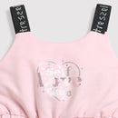 Pink “Self Love Club” Strap Playsuit TSJP30504