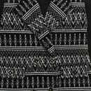 Black Geometric Jacket Dress with Inner Top TSPN30103