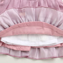 Tressel Onion Pink Floral Printed Top & Skirt Set