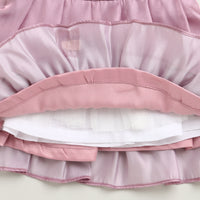 Tressel Onion Pink Floral Printed Top & Skirt Set