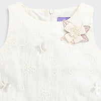 Tressel Onion Pink Floral Printed Top & Skirt Set