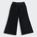 TresselGirls Navy Blue Checkered Jacket & Velvet Pant Co-Ord Set