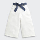 Tressel Girls Navy Blue & White Co-ord Set – Stylish Western Wear